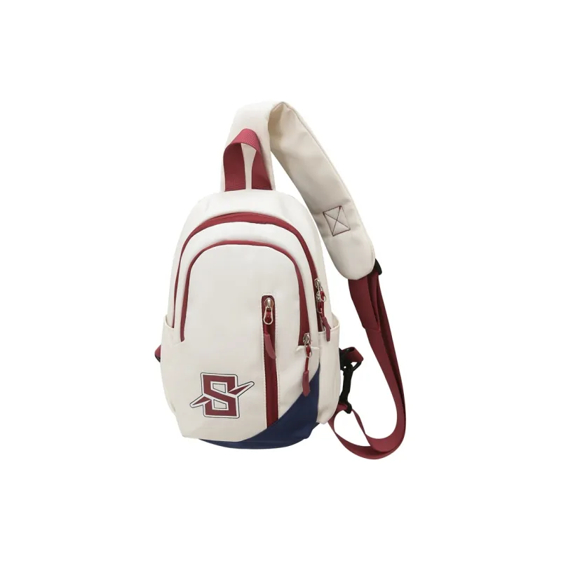 Alcohol Dragon Nylon Sling Bag Regular Unisex Black/Red Blue/White Blue/White Khaki/White Red-16