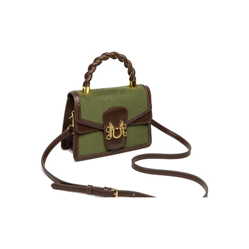 TAMATHA Pu Crossbody Handbags Regular Women's Avocado Green-3