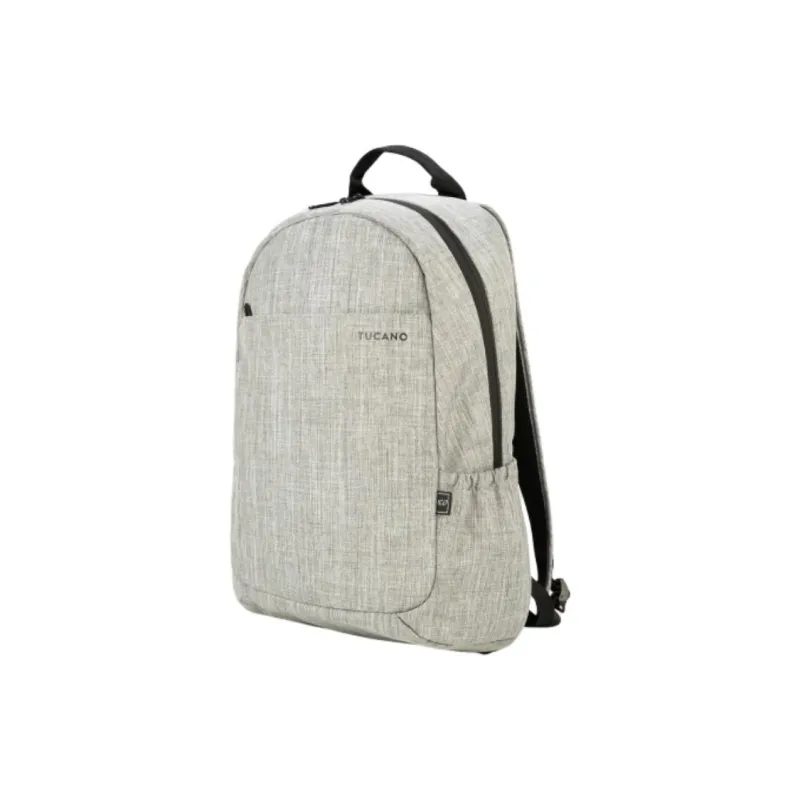 TUCANO Recycled Plastic Backpack Unisex Gray-1