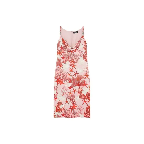 VERSACE Slip Dresses Women's Pink