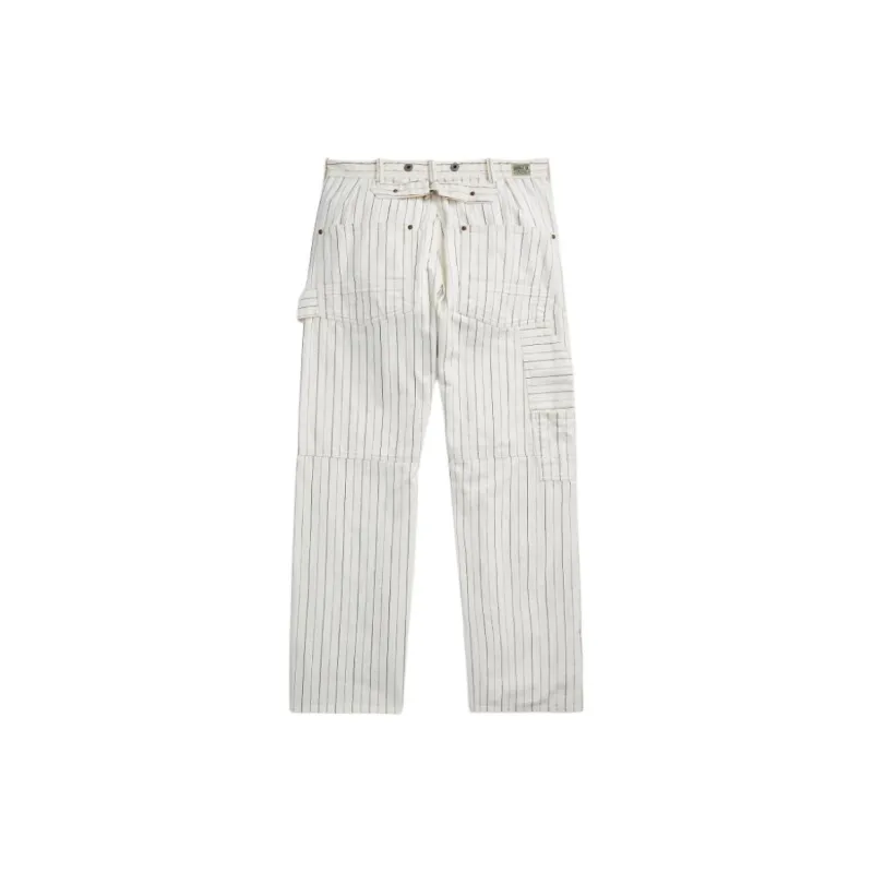 Polo Ralph Lauren SS24 Cargo Pants Men's Gray White-1