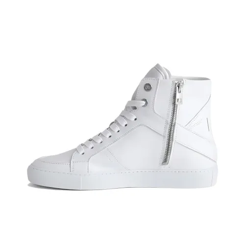 Zadig&Voltaire High Flash Lace-up Sneakers