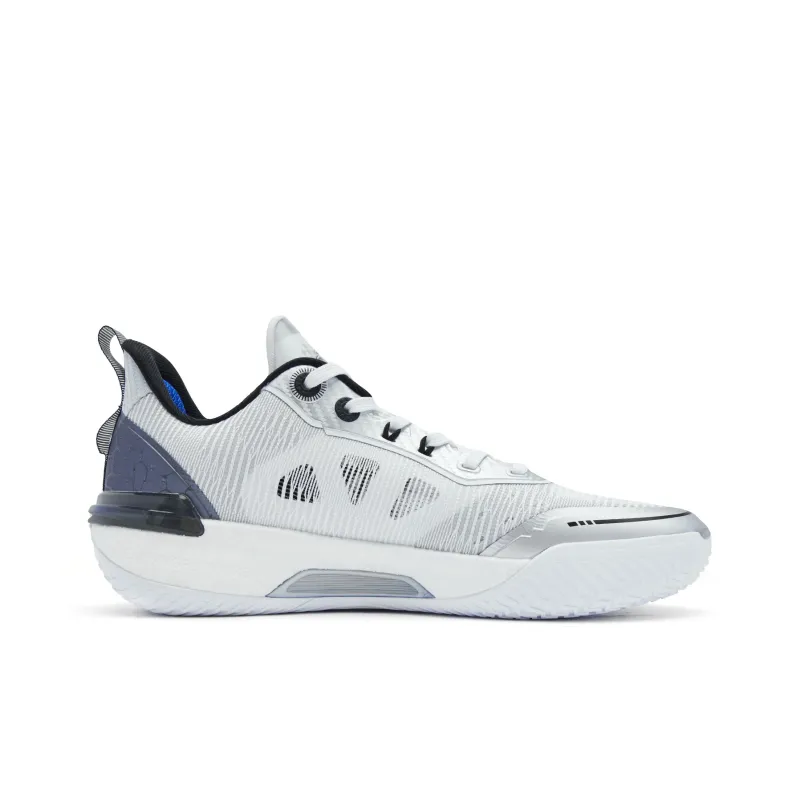 QIAODAN FE2.0 Devil Commander Low Top Q KUNGFU TURBO Basketball Shoes Men's Gray Silver-1