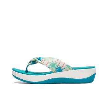 Clarks Flip Flops Women's Green