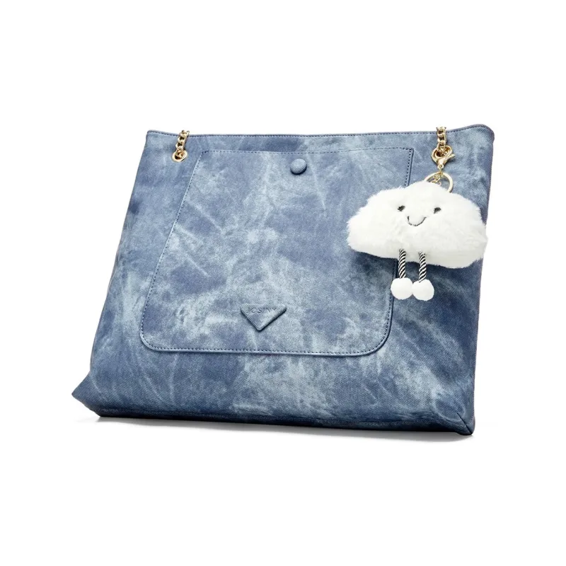 JOSINY PU Tote Bag, Shopping Bag, Shoulder Bag Women's Green/Dark Blue/Nude Pink-10