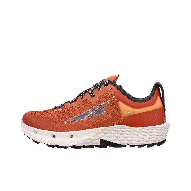 Altra Timp 4 Cushioned Slip-Resistant Low-Top Trail Running Running Shoes Women's Red Orange-0
