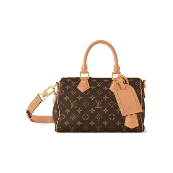 LOUIS VUITTON Speedy P9 Bandoulière 25 Monogram Leather Brown Monogram