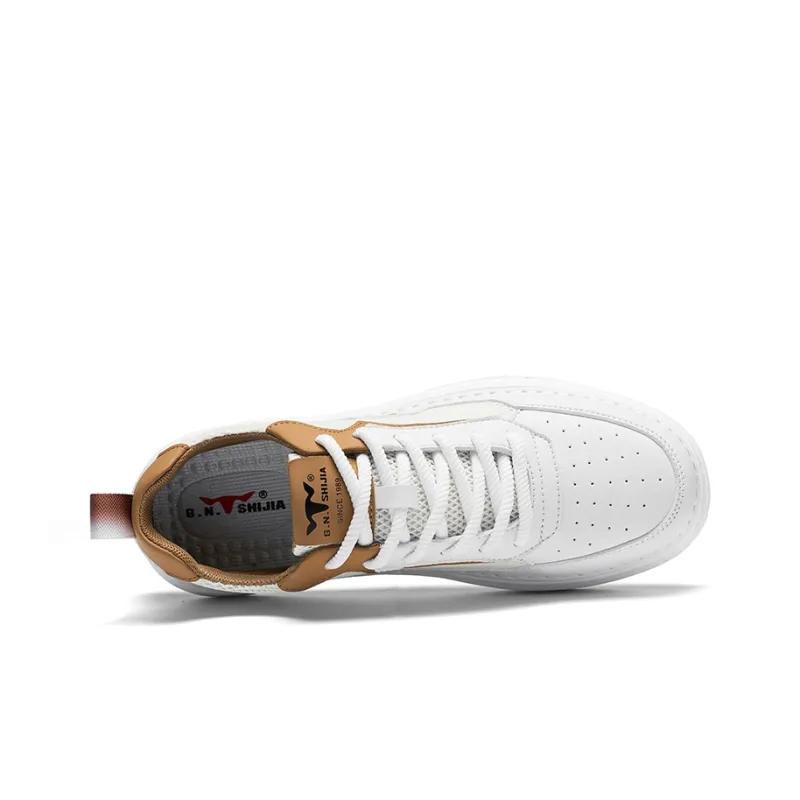 G.N.SHIJIA Breathable Lightweight Height Increasing Low Top Casual Shoes Men's-3