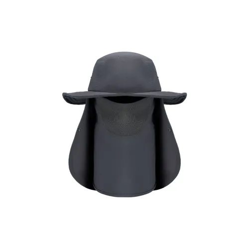 SUPERFIRE Polyamide Bucket Hats Unisex Dark Gray