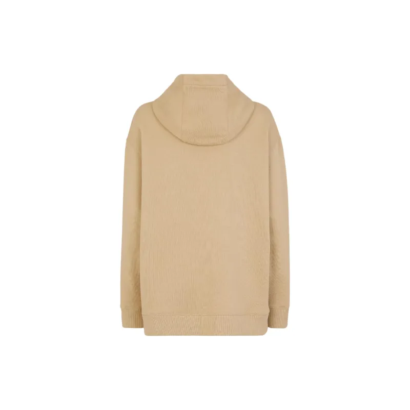 FENDI Ff Sequin Embellished Drawstring Hoodie-1