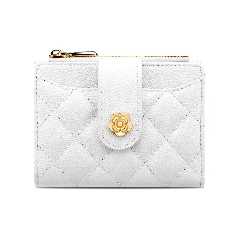 WilliamPOLO Cow Leather Coin Purse Women's Multicolor-7