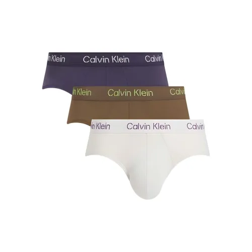 CK/Calvin Klein HIP BRIEF 3PK Underpants Europe Version Men's 3 Pack