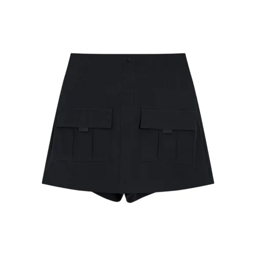 XTEP Variety Training Collection Cargo Short Skirts Women's Jet Black