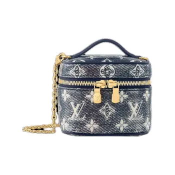 LOUIS VUITTON Micro Vanity Blue