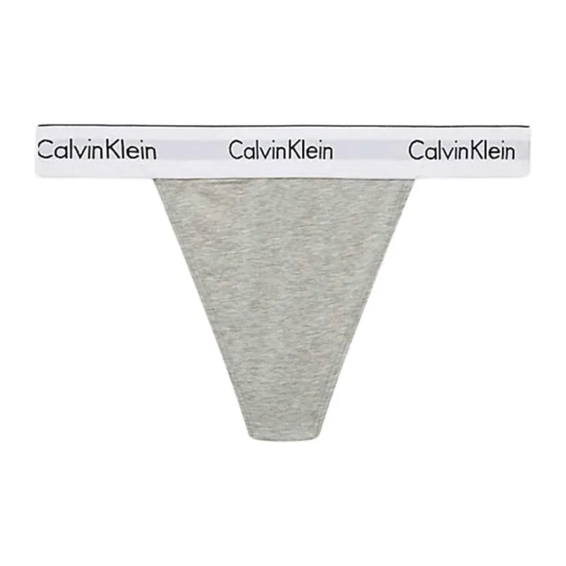 CK/Calvin Klein STRING THONG Underpants Europe Version Women's 1 Pack Gray-0