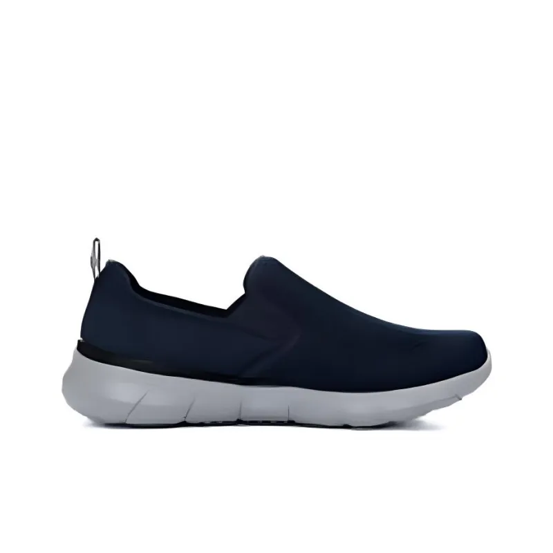 Skechers Del Retto Cushioning, Abrasion Resistant, Breathable, Lightweight Low Top Casual Shoes Men's Light Black-1