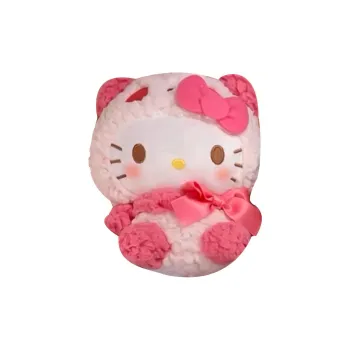 Sanrio Hello Kitty Panda Dolls Plush Doll 16cm High