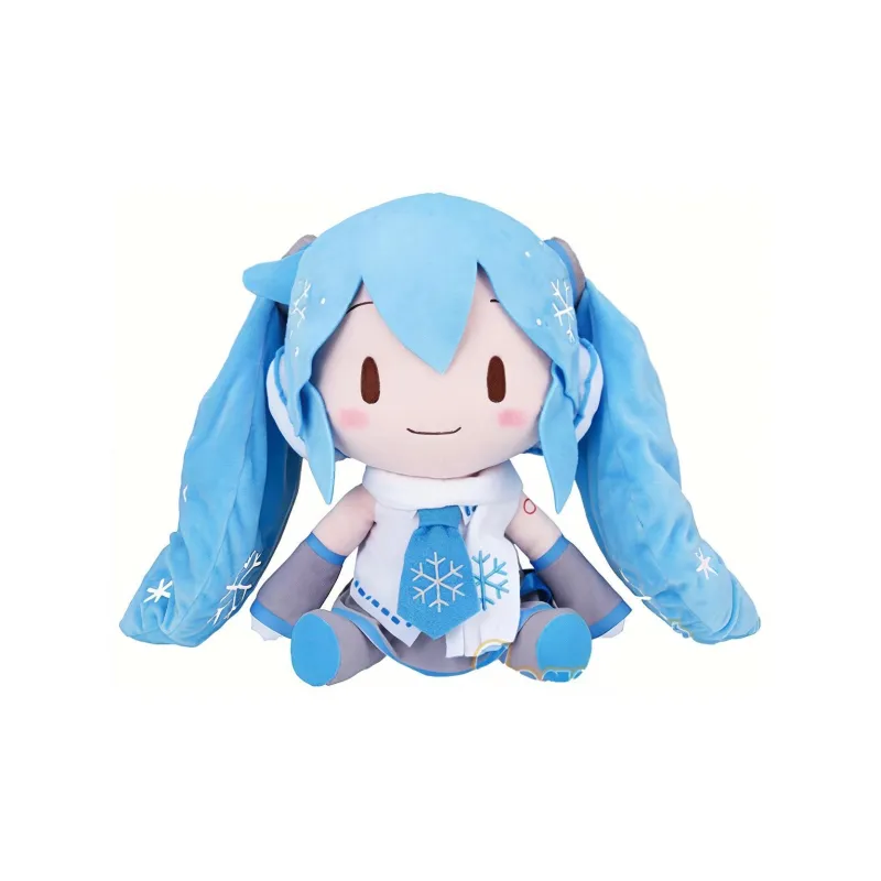 SEGA VOCALOID Hatsune Miku Snow Miku SNOWMIKU Dolls Plush Doll 27cm Height-0