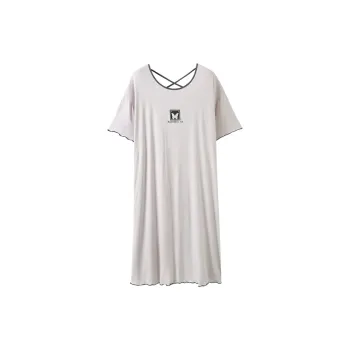 MADALLO Nightgown Women's Light Gray