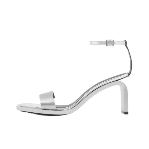 Courrèges Stream Mirror 70mm Leather Sandals