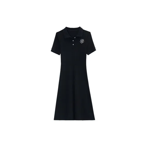 Nooidea Official Short-Sleeved Dresses Women's Black