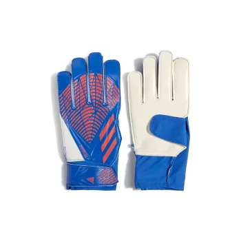 Adidas Polyurethane Vinyl Acetate Sports Gloves Unisex Blue