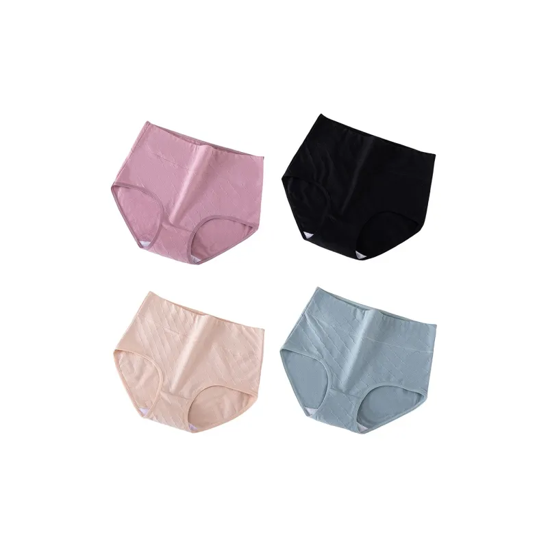 Flowers In Water Underpants Women's 4 Pack-6