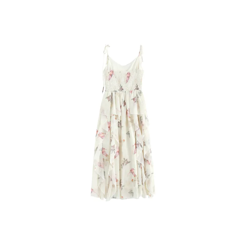 9 Cat Treat Sticks SS24 Slip Dress Women's Ecru-1