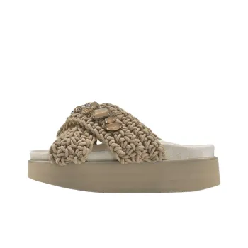 Inuikii Woven Stones 40mm Platform Slides