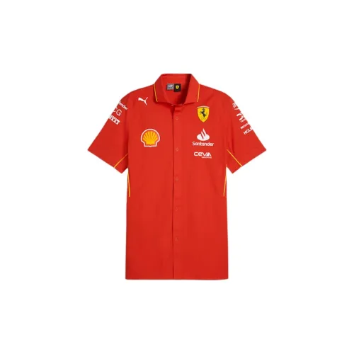 PUMA Ferrari Shirts Men Red