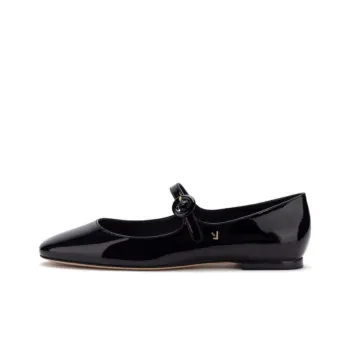 Larroude Blair Mary Jane Shoes Women's Black