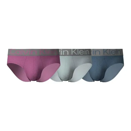 CK/Calvin Klein HIP BRIEF 3PK Underpants Europe Version Men's 3 Pack