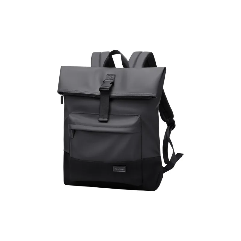 V.NINE Fabric Backpack Large Size Men's Starry Black/Starry Gray-0