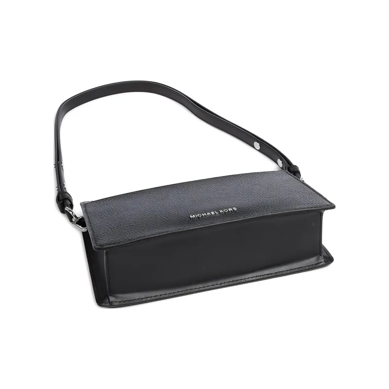 MICHAEL KORS Grain Cow Leather Handbag, Shoulder Bag Women's Black-2