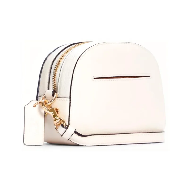 COACH PEANUTS Collaboration Serena Cow Leather Shoulder Bag Crossbody Bag Mini Women's White-1