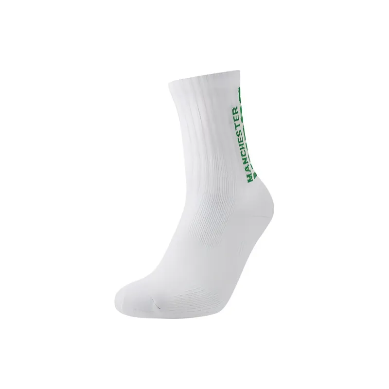 Umbro Mid-Calf Socks Unisex 1 Pack Snowflake White-2