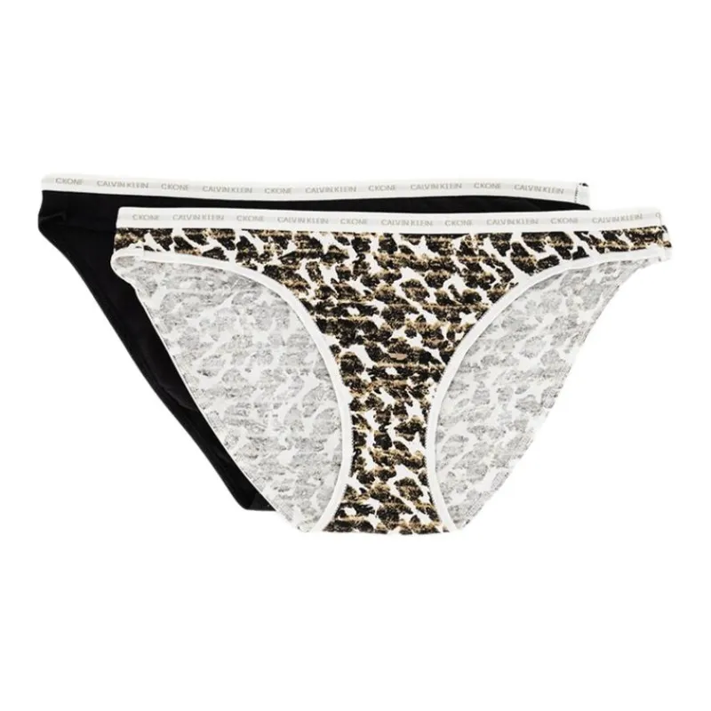 CK/Calvin Klein BIKINI 2PK Underpants Europe Version Women's 2 Pack-0