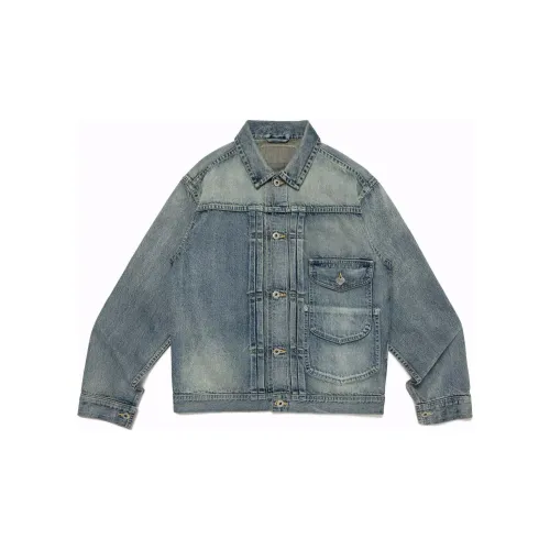 HUMAN MADE Verdy Co-brand Denim Jackets Unisex Indigo