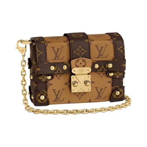 LOUIS VUITTON Essential Trunk Monogram Reverse Brown