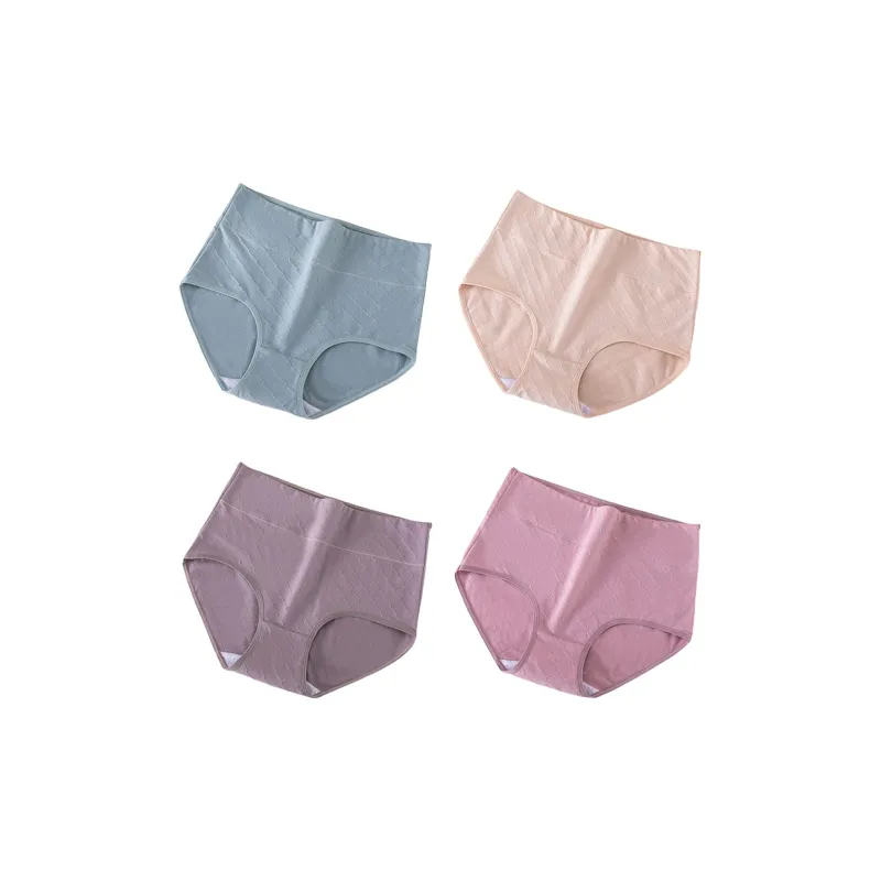 Flowers In Water Underpants Women's 4 Pack-12