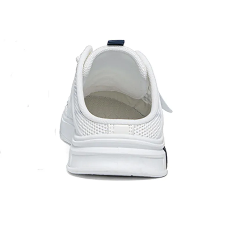 Warrior Wing Series Anti Slip Wear Resistant Skateboard Shoes Men's White Light Blue-2