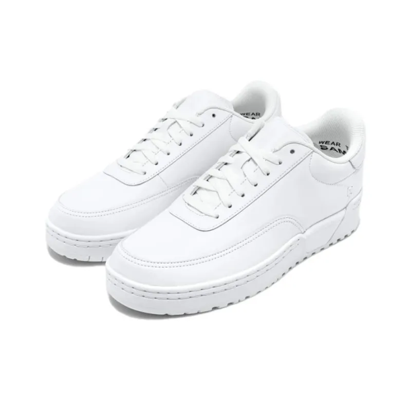 CLOT Low-Top Skateboard Shoes Unisex White-1