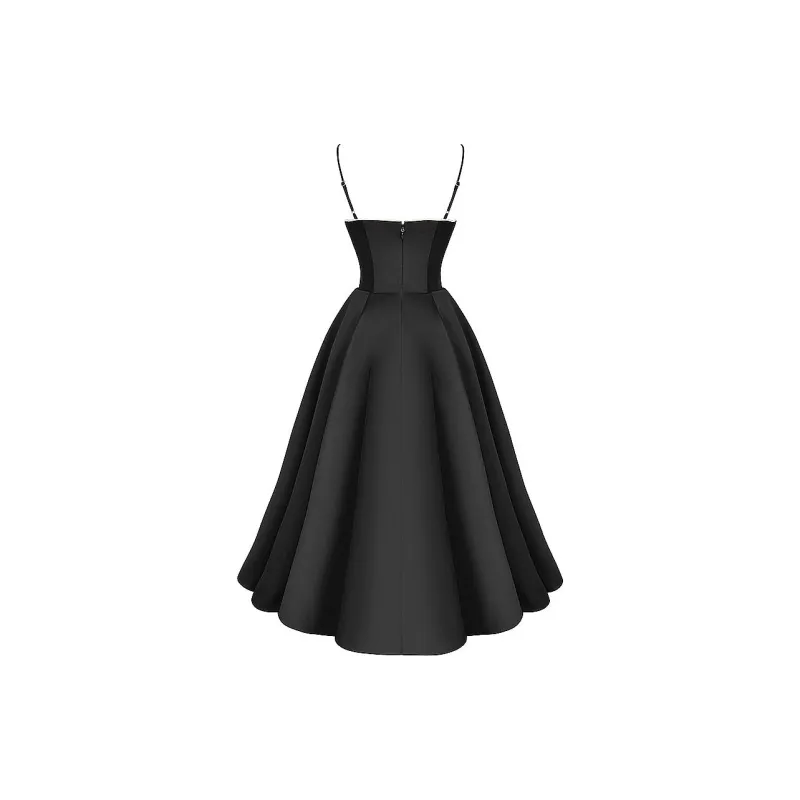 HOUSE OF CB MADEMOISELLE Slip Dress Women's BLACK/Black-6