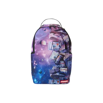 SPRAYGROUND Fabric Backpack Small Size Unisex Purple