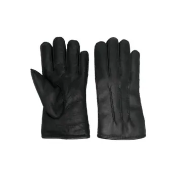 PARAJUMPERS Sheepskin Gloves Women's Black