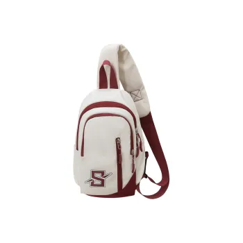 Alcohol Dragon Nylon Sling Bag Regular Unisex Black/Red Blue/White Blue/White Khaki/White Red