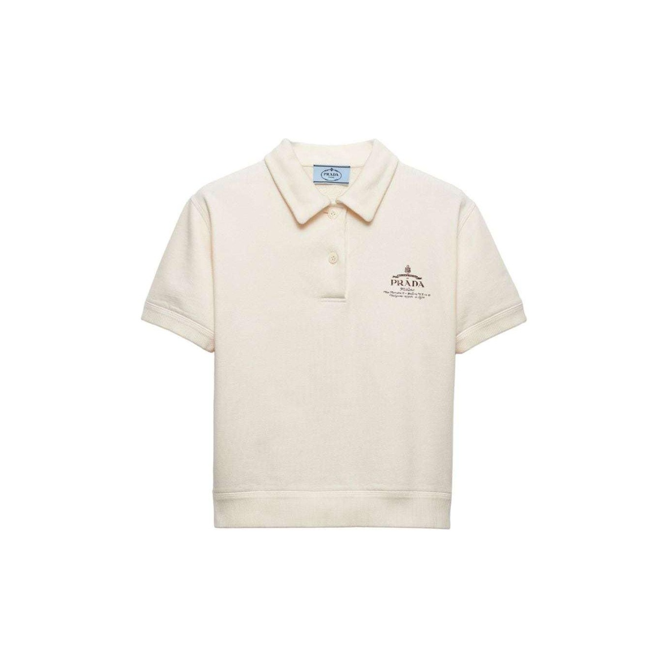 SS1996 PRADA WOMEN POCKET POLO SHIRT