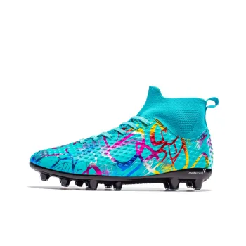 CariteSport Anti Slip Wear Resistant Breathable Supportive Balance Enhancing Lightweight Soccer Shoes Unisex