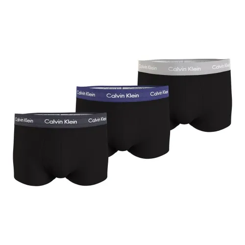 CALVIN Borsetta LOW RISE TRUNK 3PK Boxer Shorts Europe Version Men's 3 Pack