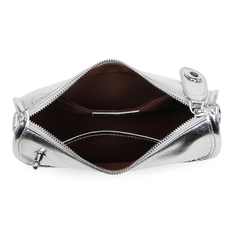MILLIE'S Cow Leather With Synthetic Leather Shoulder Bag Regular Women's-5